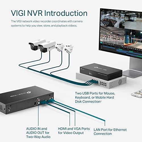 VIGI NVR TP-Link VIGI 8チャンネル ネットワーク ビデオ レコーダー スマートフォン アプリ 対応 監視システム H.265+ 80Mbps ONVIF 【車中泊】 準拠 メーカー
