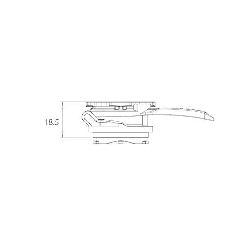 REC MOUNT+ [レックマウントプラス] ガーミン サイクルコンピューターマウント 用 変換アダプター【GM-R+】「アダプターのみ、別途 専用ケース類必要」｜le-ciel-3rd-store｜03