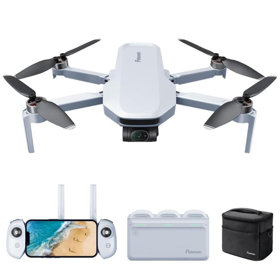 Edition:バッテリー 3本+フライモアコンボ Potensic ATOM ドローン 3軸