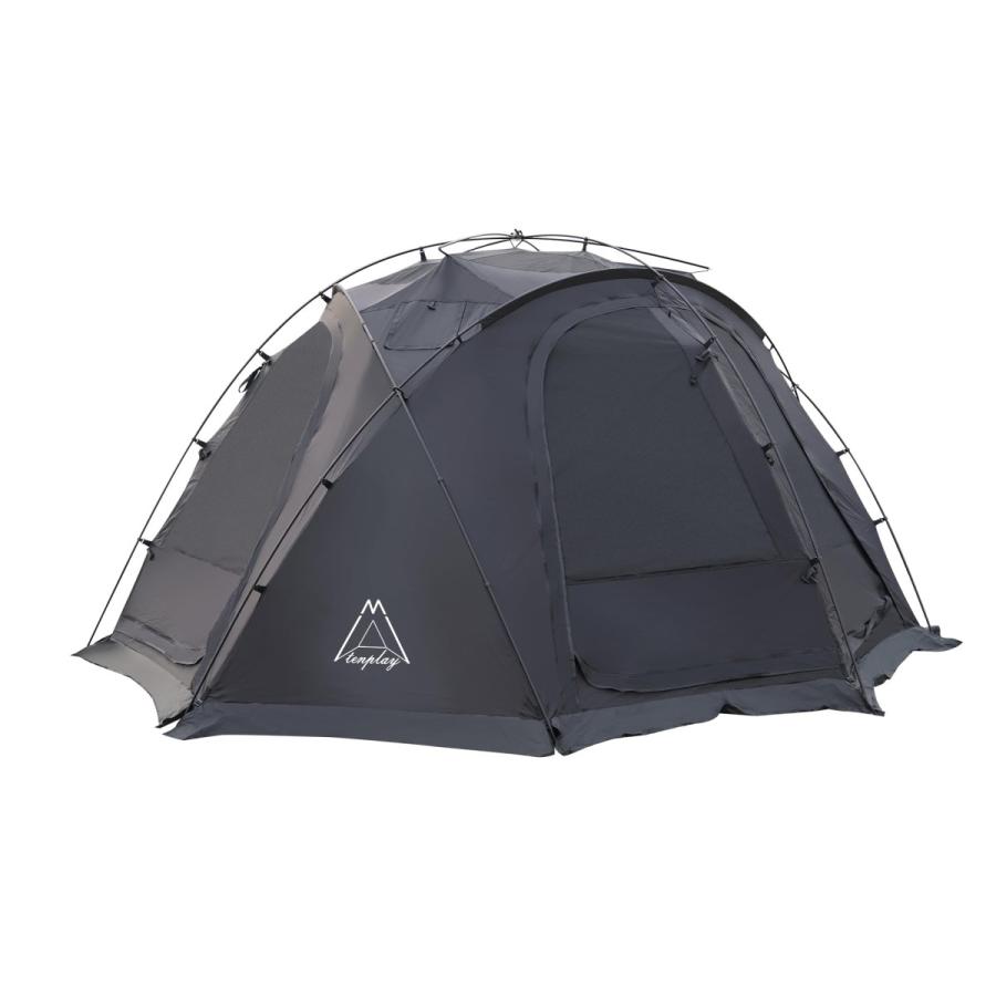 ブラックナイロンキャンプテント ブラックナイロンキャンプテント