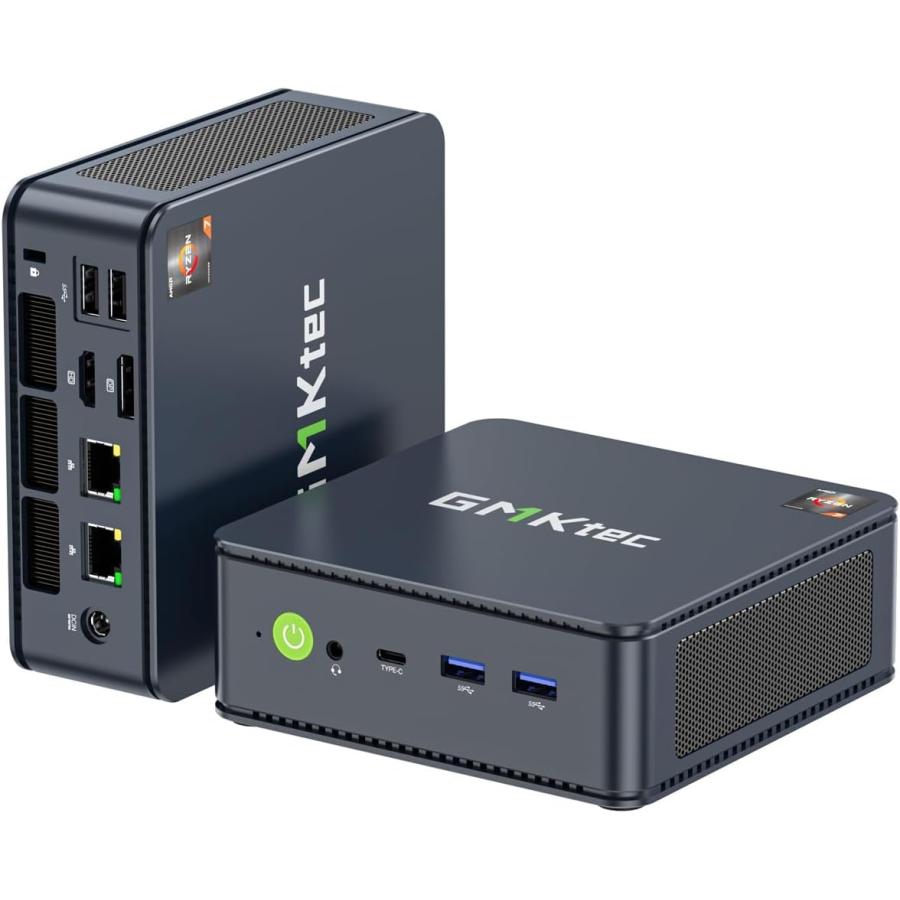 GMKtec ミニPC AMD Ryzen 7 5825U (8C/16T 最大 4.50GHz) mini pc 16GB 