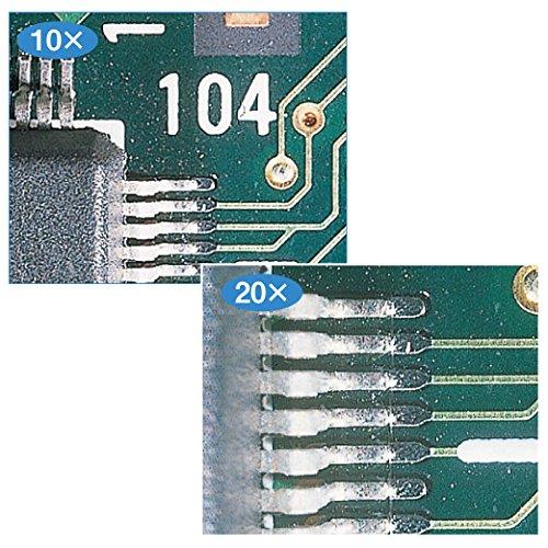 【タイムセール】 ホーザン(HOZAN) 実体顕微鏡 倍率10/20切替式 基板、ハンダ付けに最適 クリップ2個 アイカップ2種付属 L-51 【AAA5523874364】(19677円)
