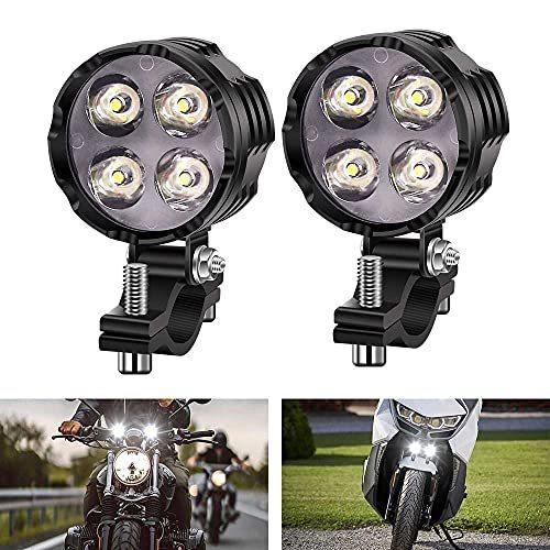 X-STYLE バイク フォグランプ led 小型 40W LEDヘッドライト補助灯