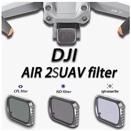Taoricup DJI Mavic Air 2S 対応 レンズフィルター (UV+CPL+ND4+ND8+ND16+ND32)｜le-coeur-online｜07