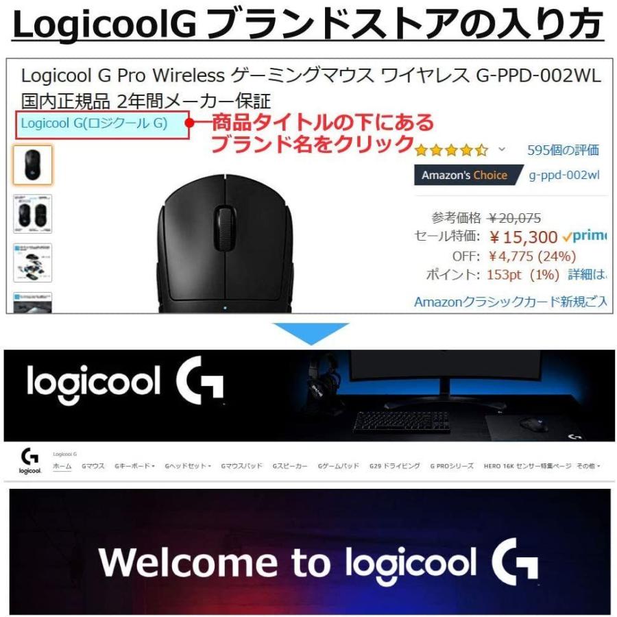 Logicool G ロジクール G PRO X ゲーミングキーボード G-PKB-002用 交換スイッチアクセサリー GX リニア 静音｜le-coeur-online｜08