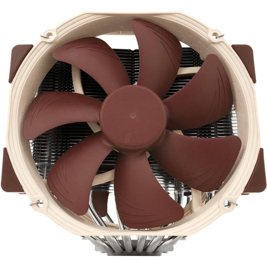 Noctua NH-D15, プレミアム CPUクーラー NF-A15 PWM 140mmファン付き ツインタワー (ブラウン)｜le-coeur-online｜06