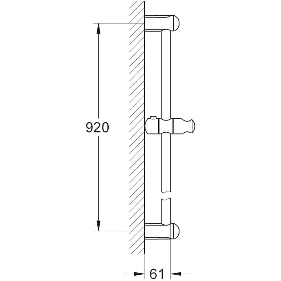 Grohe　シャワーバー　テンペスタ　Inch　27524000　36