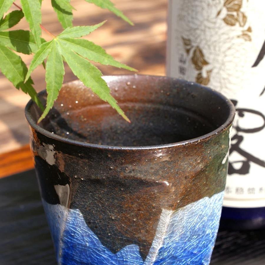 最大79%OFFクーポン最大79%OFFクーポン九谷焼 陶器の荒削り 焼酎グラス 銀彩(ブルー) 食器、グラス、カトラリー おしゃれ 九谷焼 陶器 焼酎グラス 釉彩 ブルー 酒器 和食器 ブランド 日本製