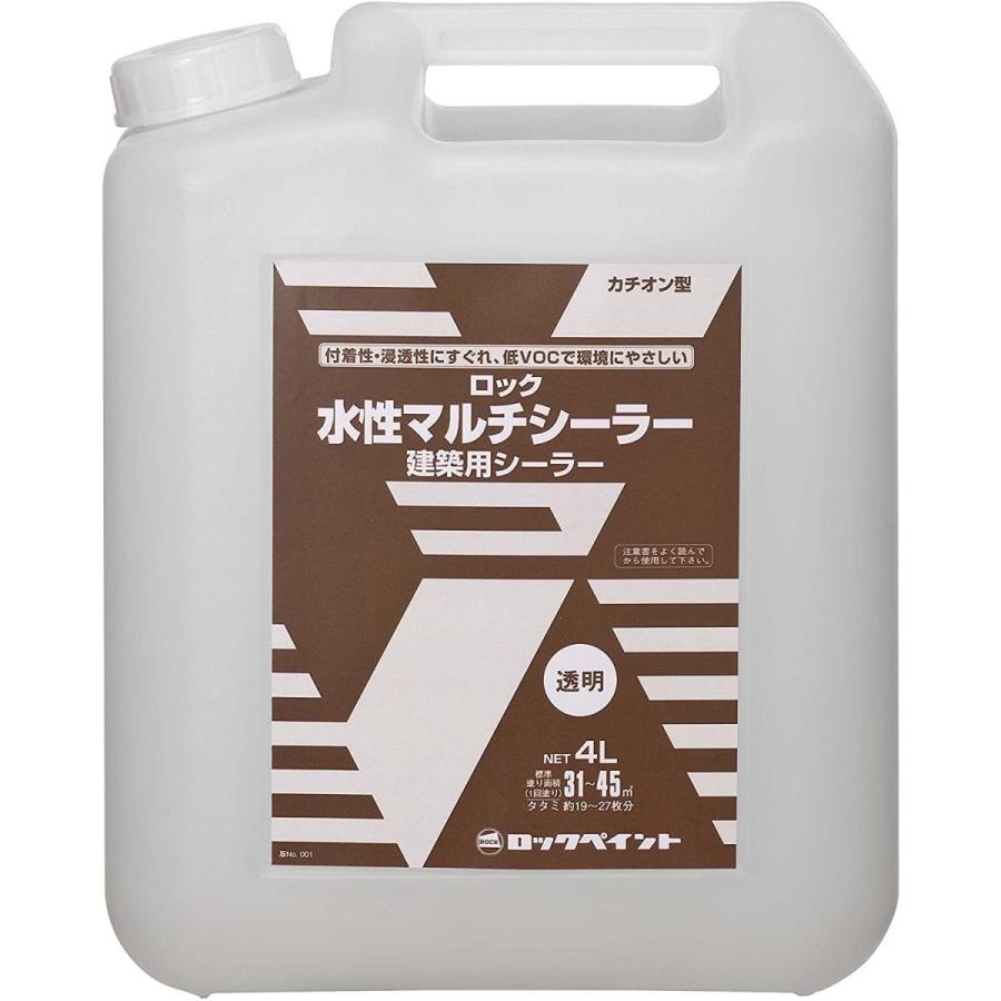 ロックペイント 水性シーラー ロック水性マルチシーラー 4L H33-1159-02|le-coeur-online|02