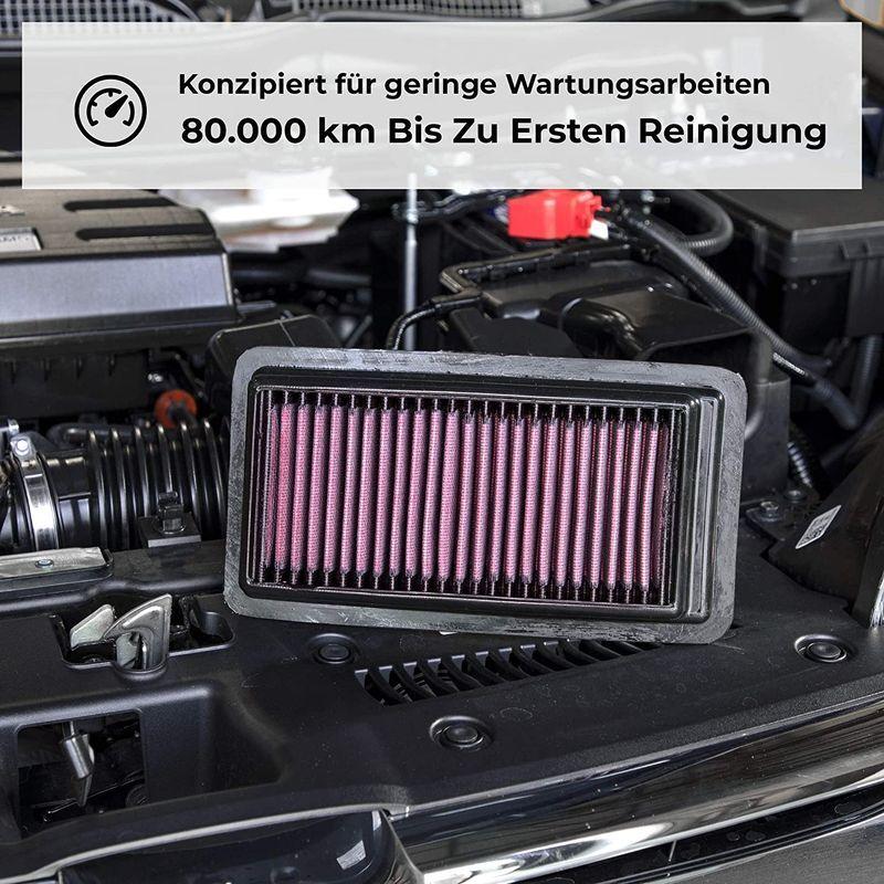 詰替え 正規輸入品 K&N 純正交換 エアフィルター AUDI/VW 用 33-2865