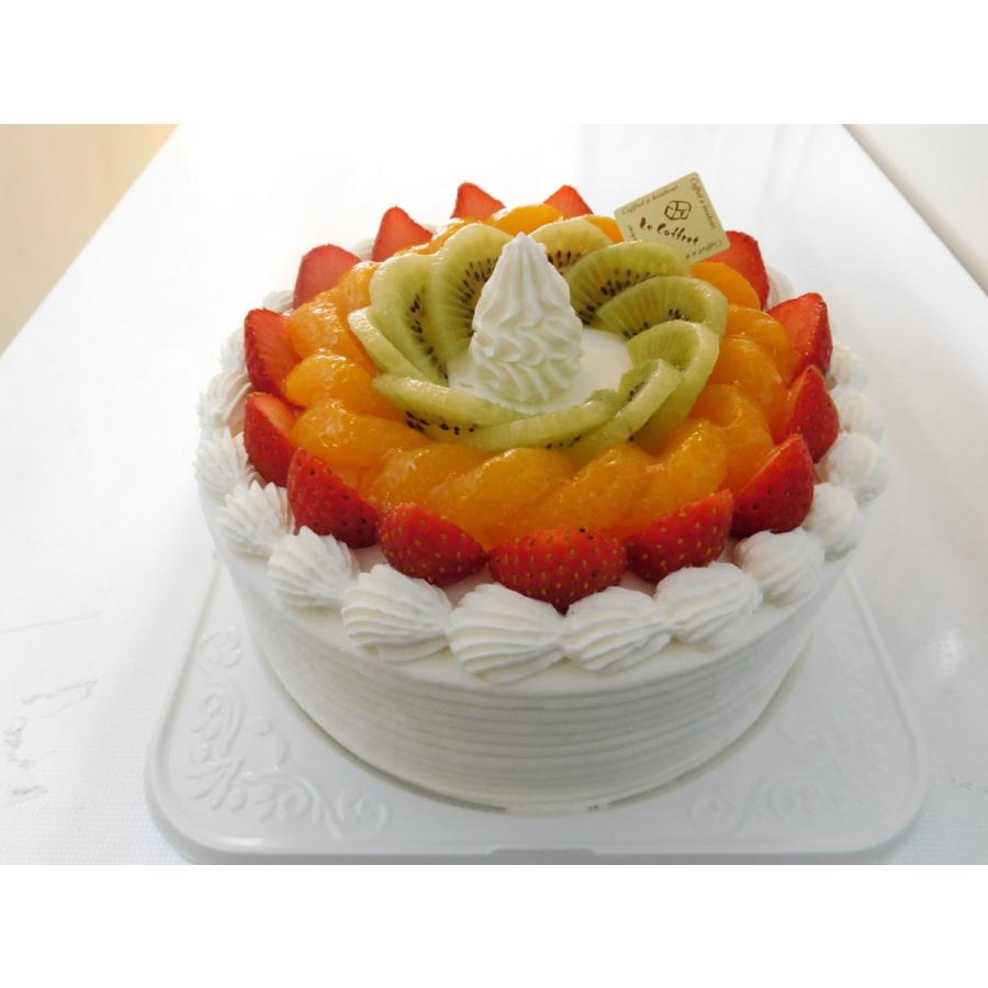 3種のフルーツ 生クリームデコレーション 6号 店頭受取のみ Supersport Tn