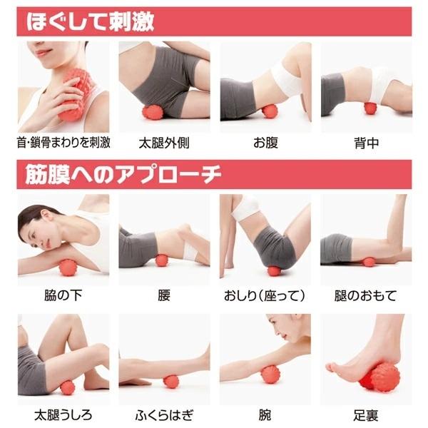 アルファックス スパイラルツボール ツボ 筋膜リリース ボール こり