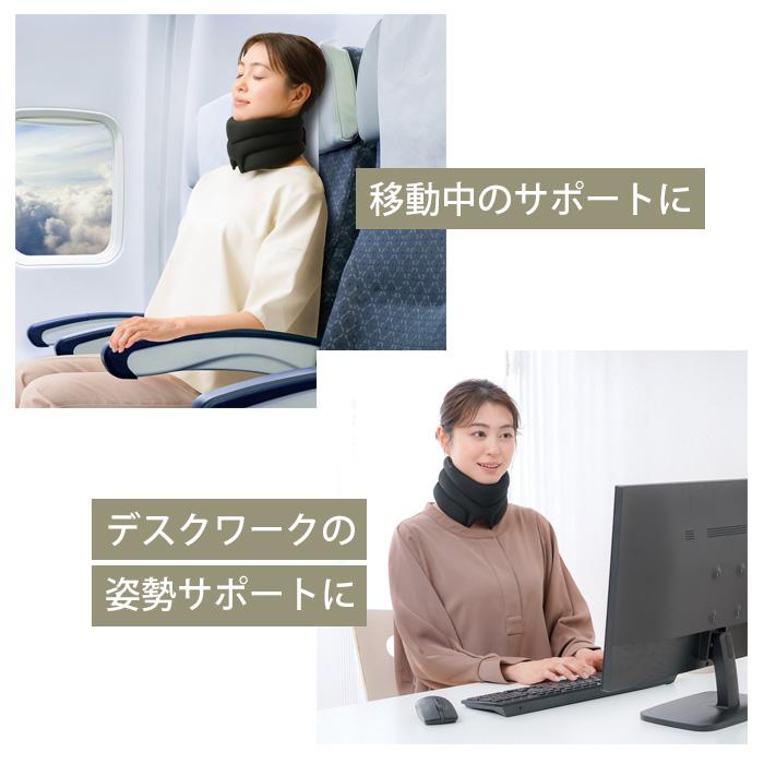 首サポーター Dr.PRO グイっと伸ばす 首かるさん 頸椎 首 ネック ストレッチャー 首こり 首筋 ストレッチ 首を伸ばす グッズ 軽量 パソコン スマホ首 痛み 軽減 | ブランド登録なし | 04