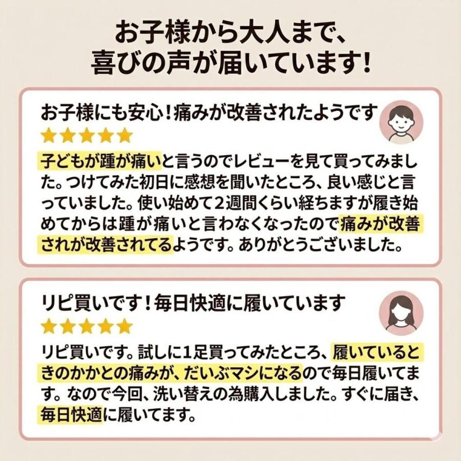 かかとが痛い時の サポーター 2枚入 1足組 かかと クッション 衝撃吸収 保護 綿混 かかとサポーター ソックス 踵 サポート 靴下 男女兼用 かかとケア | ブランド登録なし | 07