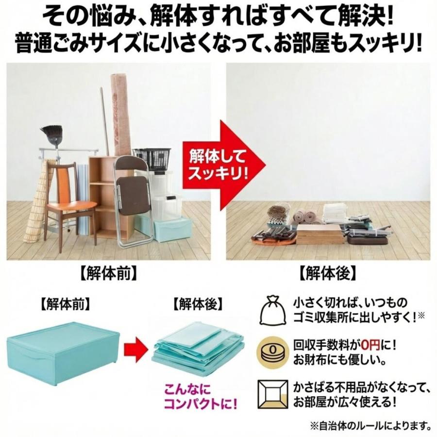 いろいろ切れる 万能のこぎり よく切れる ノコギリ DIY 粗大ゴミ 家具 
