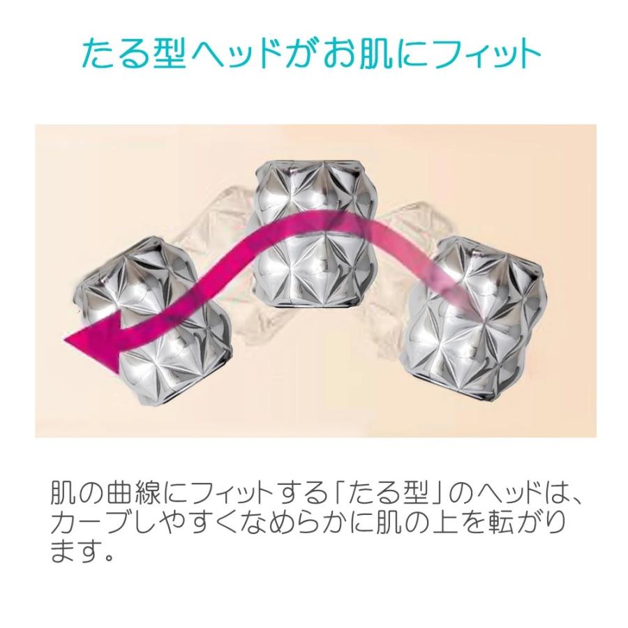 ウェーブ フェイシャルローラー Cellsh セルシュ 美顔ローラー 美容