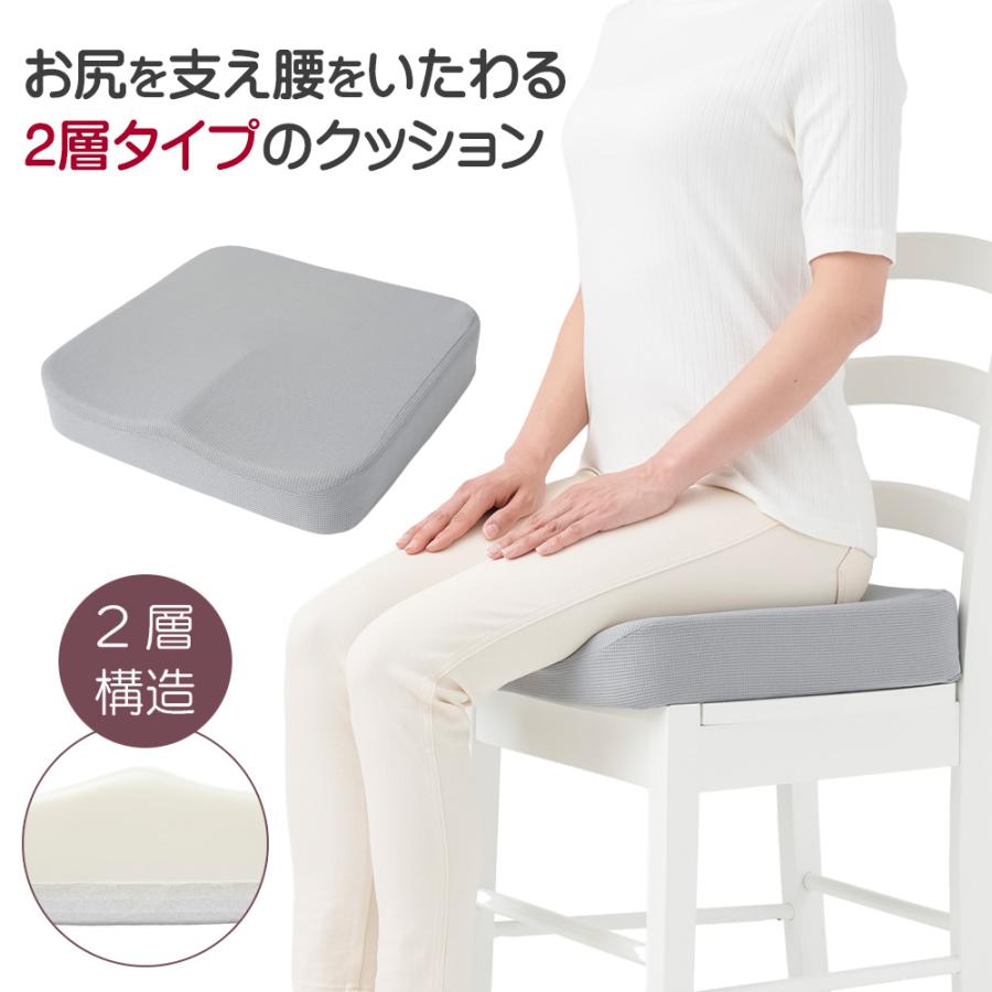 低反発クッション Dr.PRO 低反発骨盤クッション 座面クッション 骨盤