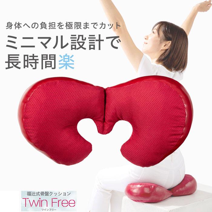 ドリーム 福辻式 骨盤クッション ツインフリー デスクワーク 腰痛 骨盤