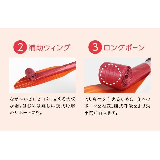 腹式呼吸エクサ ロングピロピロ ストロング 強力 プロイデア 腹式呼吸 ダイエット 器具 ロングブレス ピロピロ笛 吹き戻し エクササイズ 下腹 引き締め 腹筋｜le-cure｜07