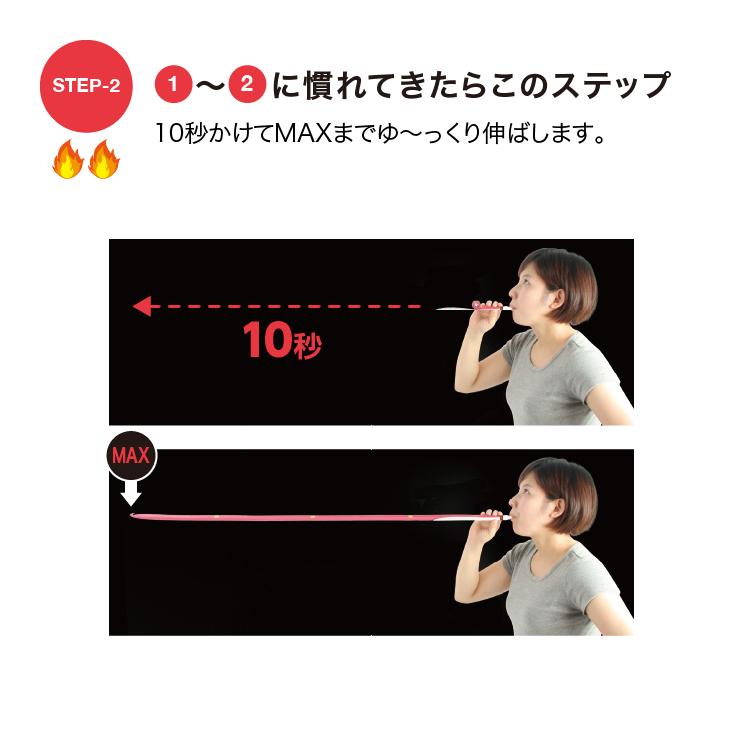 腹式呼吸エクサ ロングピロピロ ストロング 強力 プロイデア 腹式呼吸 ダイエット 器具 ロングブレス ピロピロ笛 吹き戻し エクササイズ 下腹 引き締め 腹筋 | PROIDEA | 07