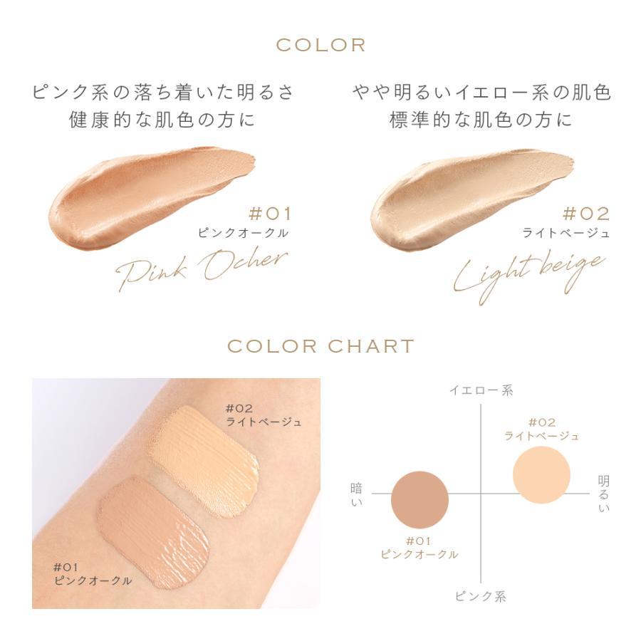 プロシア ファンデーション 本体 スポンジ パフ ケース付 カバー力 50代 40代 シミ カバー 崩れにくい 厚くならない クリーム エマルジョン 若見え ファンデ | アイメディア | 15