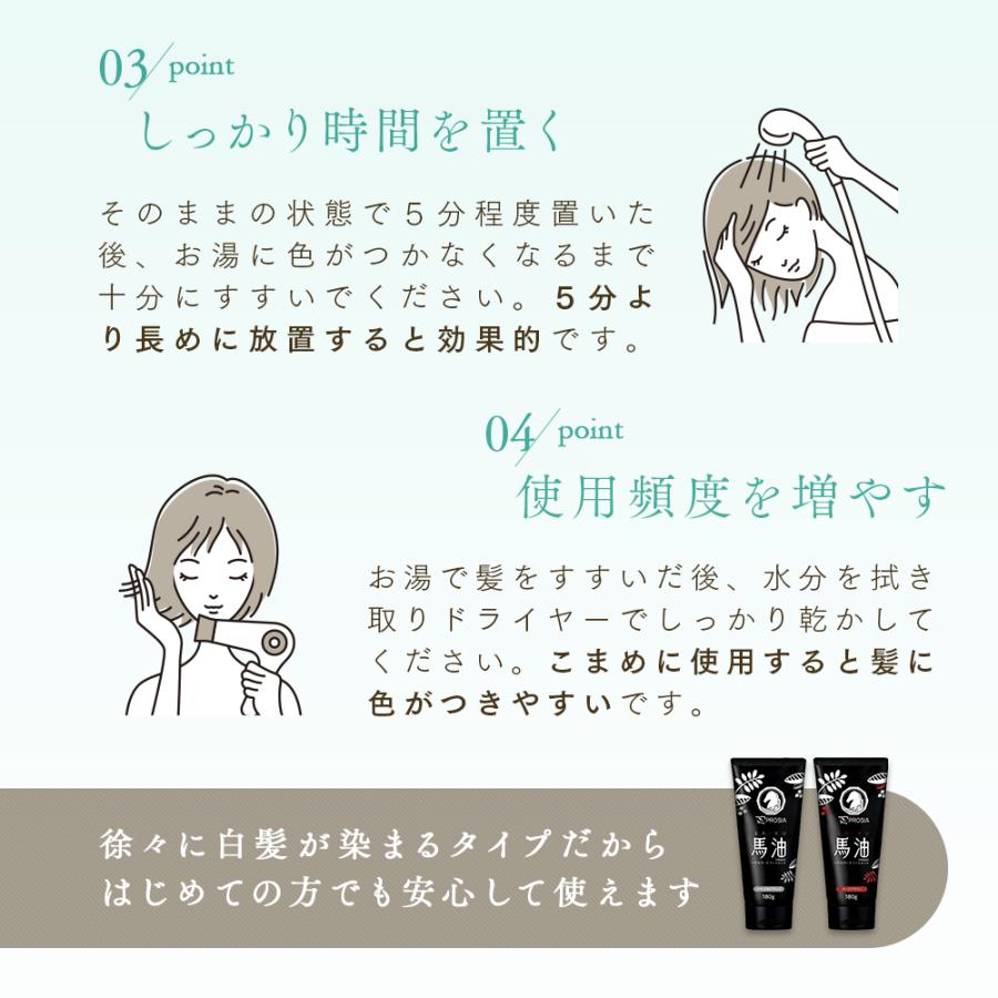 アイメディア プロシア 馬油 ヘアカラー トリートメント 選べる2本組