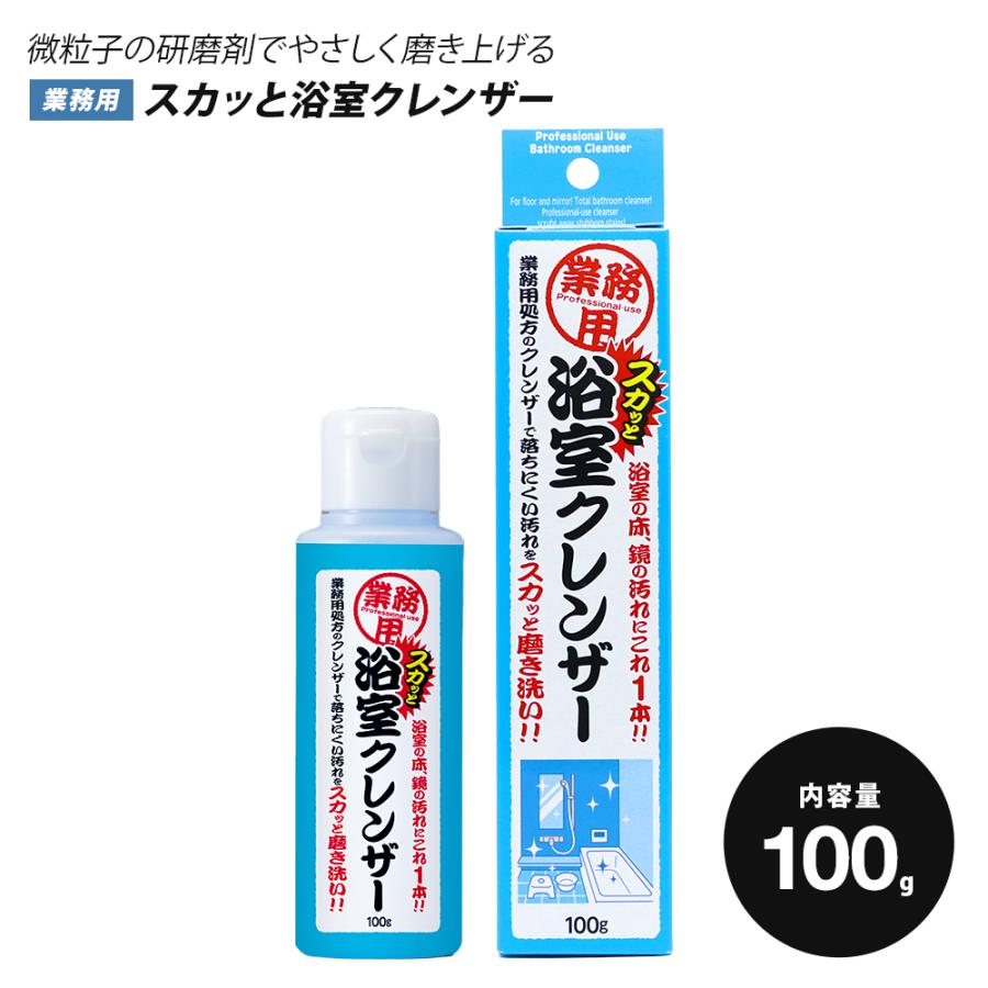 アイメディア 業務用 スカッと浴室クレンザー 100g 液体 浴室用