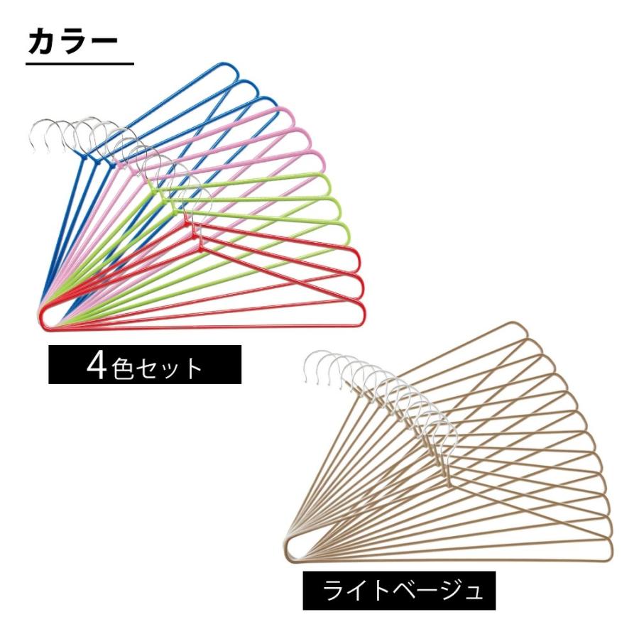 アイメディア すべり落ちにくいハンガー 12本 薄型 すべりにくい