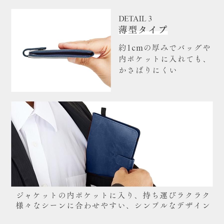 極美品✨ ペッレモルビダ ケース カードケース ネイビー レザー 完売品 アイメディア 薄型カードケース レザー調 ネイビーブルー