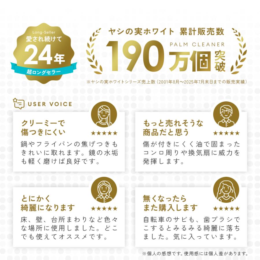 アイメディア ぴかぴか クリーナー ヤシの実ホワイト NEO 180g 水垢