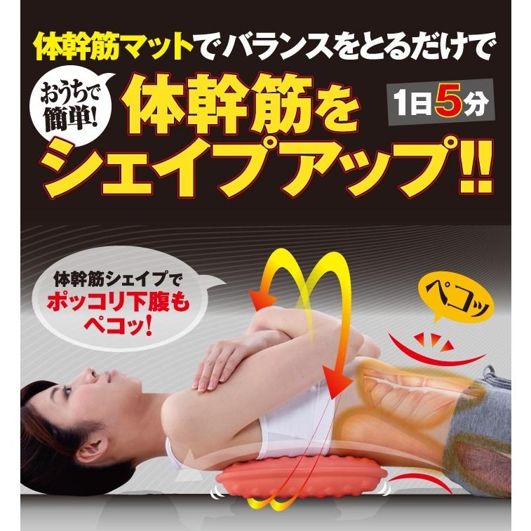 エクササイズマットとバランスシェイプ エクササイズマットとバランスシェイプ