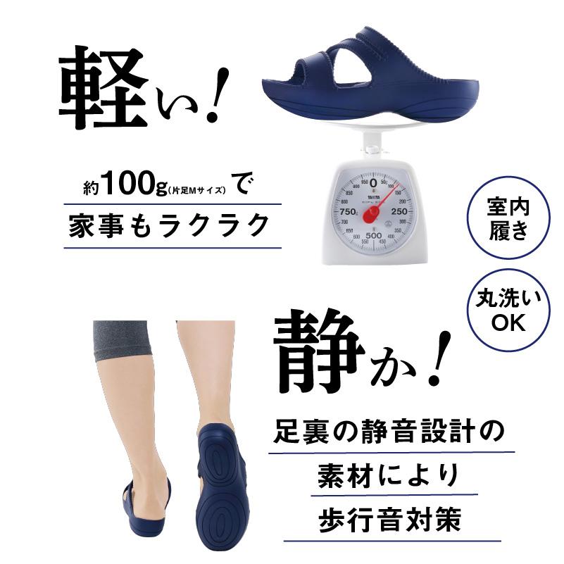 ＼軽くて履きやすい／パワースリムサンダル M/L レディース 体幹トレーニング サンダル ダイエット 健康 下腹 猫背 姿勢 矯正 家事 室内履き オフィス 軽量 静か | ブランド登録なし | 14