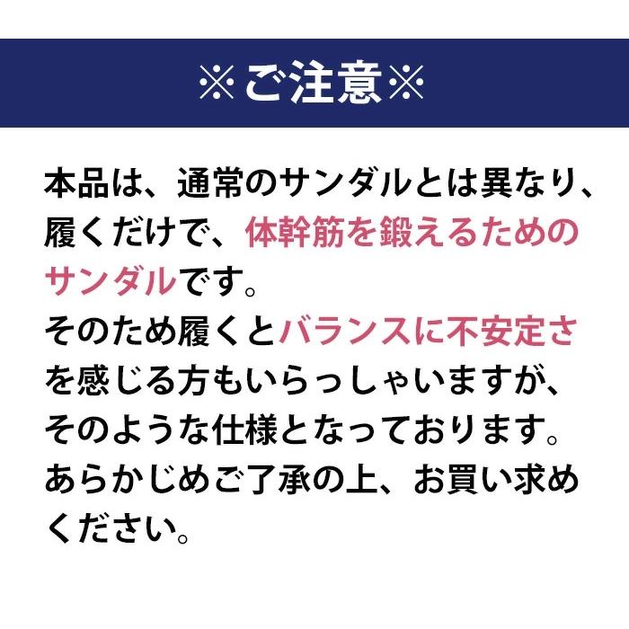 ＼軽くて履きやすい／パワースリムサンダル M/L レディース 体幹トレーニング サンダル ダイエット 健康 下腹 猫背 姿勢 矯正 家事 室内履き オフィス 軽量 静か | ブランド登録なし | 19