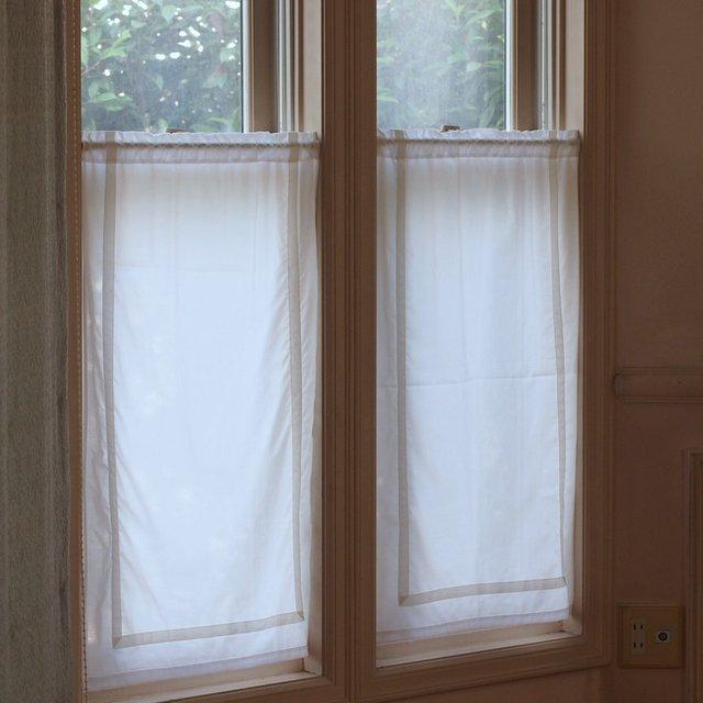 カフェカーテン 細長窓に 90cm丈 縦長の小窓 Cafe Tatenaga 90 Le Jeudi 通販 Yahoo ショッピング