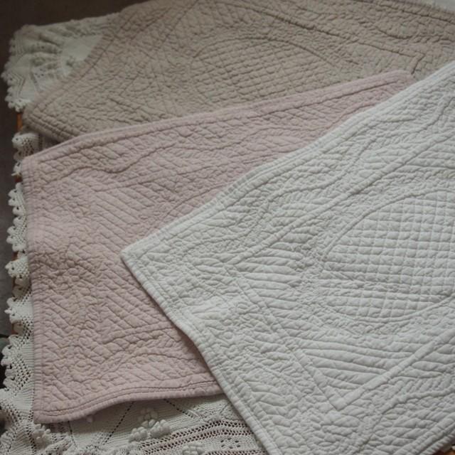 ランチョンマット フレンチ キルト ホワイト ピンク ベージュ Placemat French Quilt Le Jeudi 通販 Yahoo ショッピング