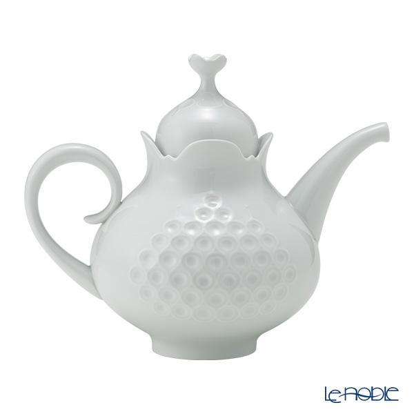 ホワイトレリーフ 並行輸入品 マイセン 000001／26726 ティーポット