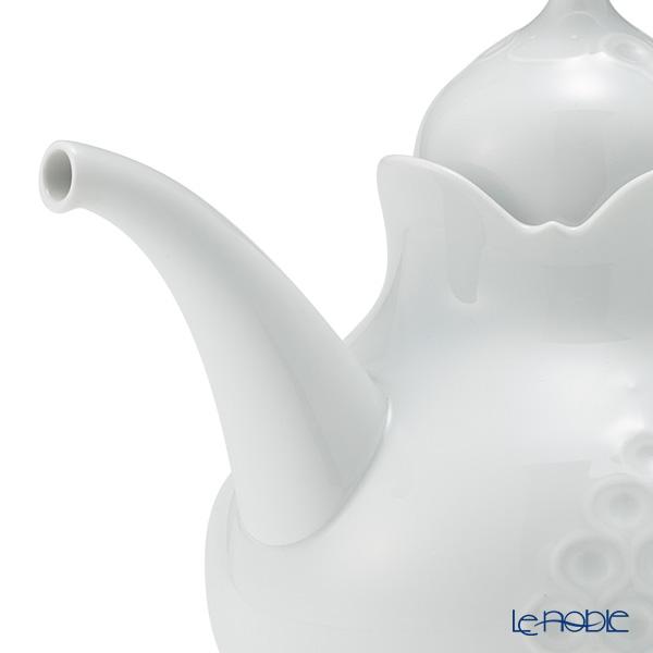 ホワイトレリーフ 並行輸入品 マイセン 000001／26726 ティーポット