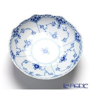 並行輸入品 ロイヤルコペンハーゲン ブルーフルーテッド ハーフレース ケーキ皿(脚付) 6×17.5cm 1102427の画像