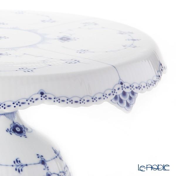 並行輸入品 ロイヤルコペンハーゲン ブルーフルーテッド ハーフレース ケーキスタンド 31×H13.5cm 1102434／1026609の画像