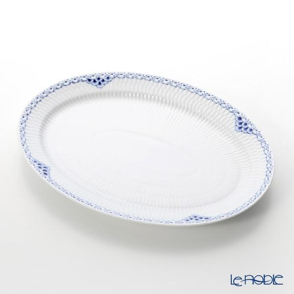 並行輸入品 ロイヤルコペンハーゲン プリンセス ブルー オーバルディッシュ 28×20cm 1104626 皿