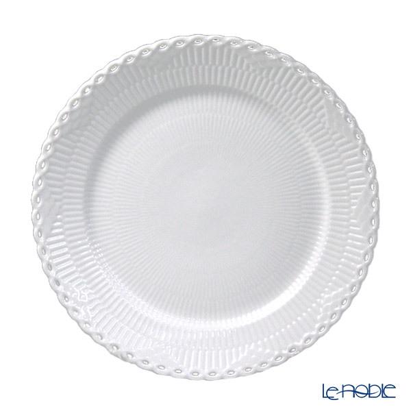 並行輸入品 ロイヤルコペンハーゲン ホワイトフルーテッド フルレース プレート 27cm 1132627／1052699 皿