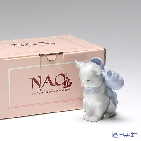 NAO ナオ リヤドロ姉妹ブランド 「リボンの仔猫」 磁器人形 フィギュリン NAO（ナオ） 並行輸入品 リボンの仔猫 02001348 : ブランド洋食器 ル