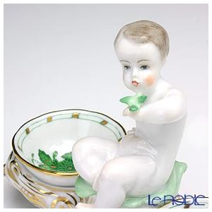 ヘレンド アポニーグリーン 00258-0-01 エンジェルセラー 14cm