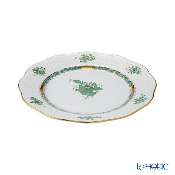 ヘレンド（HEREND） 並行輸入品 アポニーグリーン プレート 19cm 00517