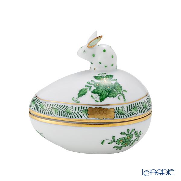 美品　ヘレンド　アポニーグリーン　オクタゴナルボックス　ウサギ 楽天市場】ヘレンド(HEREND) アポニーグリーン 06105-0-25