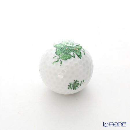 ヘレンド アポニーグリーン ゴルフボール ペーパーウェイト オブジェ ヘレンド（HEREND） 並行輸入品 アポニーグリーン 07803-0-00 ゴルフ