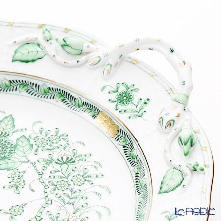 ヘレンド（HEREND） 並行輸入品 インドの華グリーン 00175-0-00 丸