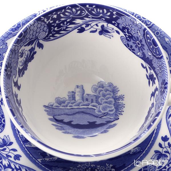 Spode 並行輸入品 スポード ブルーイタリアン ティーカップ＆ソーサー