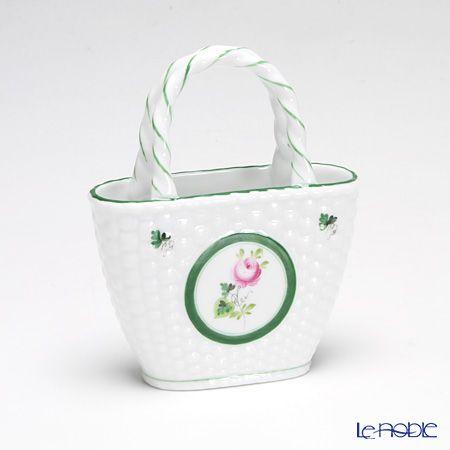 並行輸入品 ヘレンド ウィーンのバラ 07454-0-00 バスケット