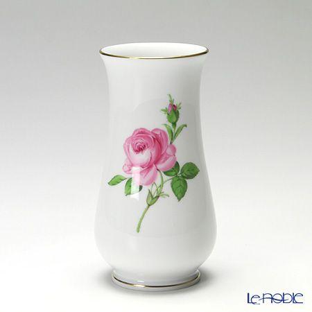 マイセンのバラ(ピンク)花瓶
